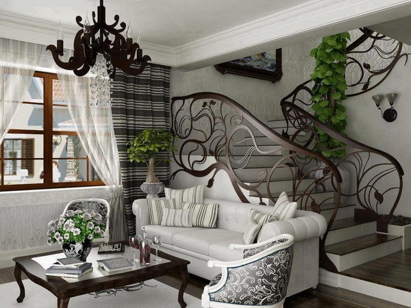 Description: phong cách Art Nouveau trong thiết kế